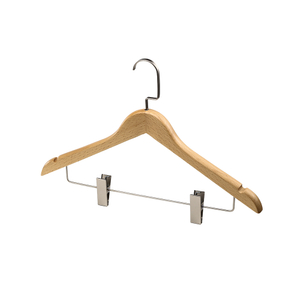 ES6649 شماعات الملابس الخشبية المميزة لغرف الفنادق