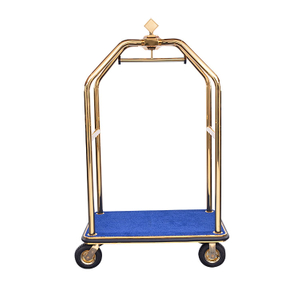جملة فندق Lobby Heavy Duty Metal Service Arggage Trolley Trolley